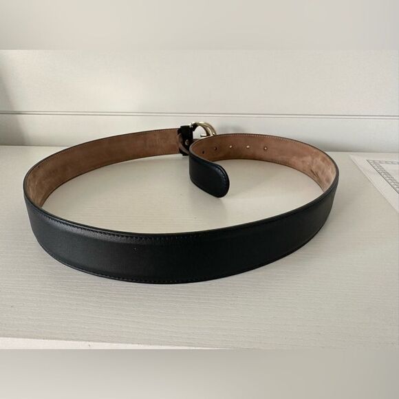 Black Gucci GG Interlocking Belt main image 8